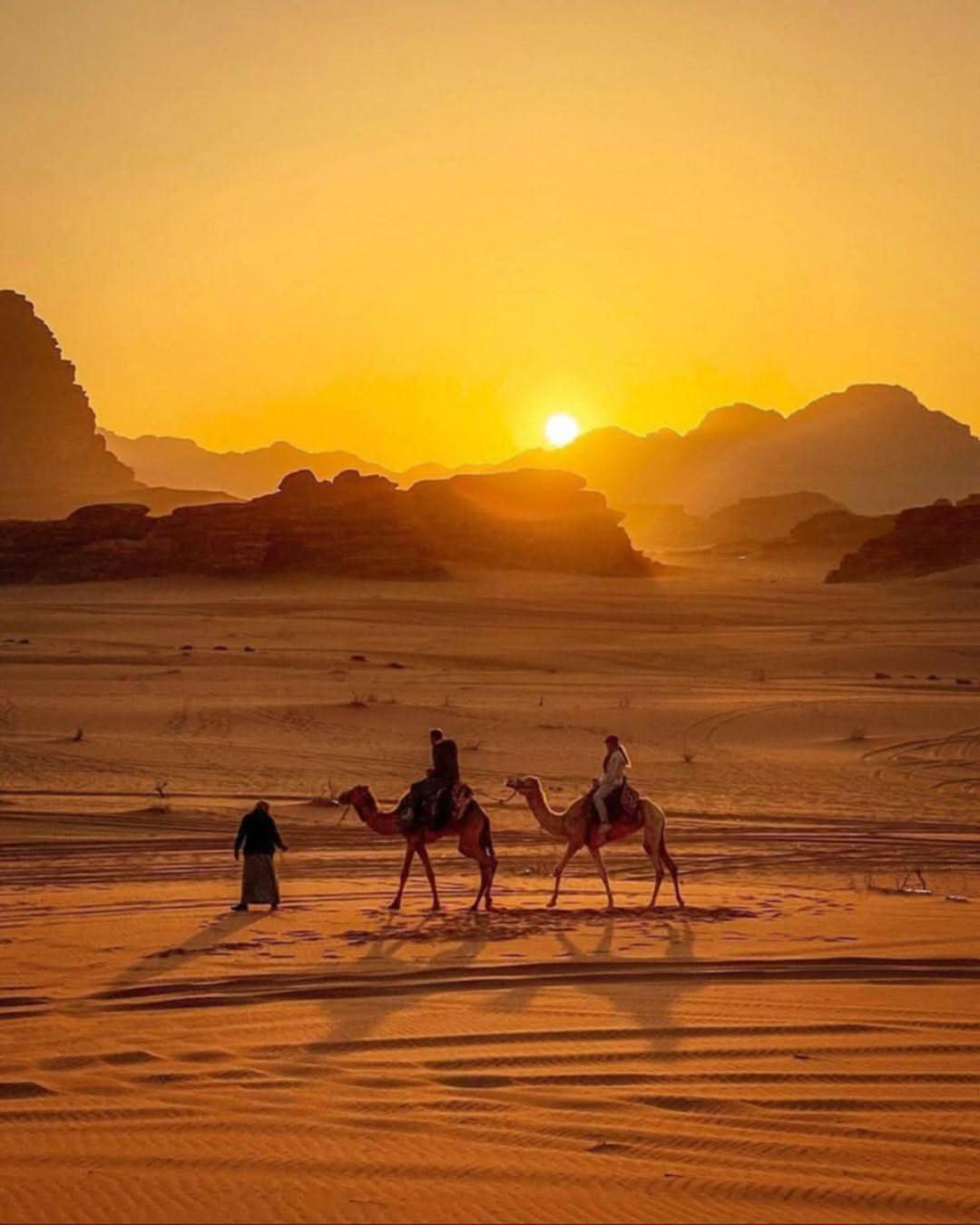 ホテル Wadi Rum Caeser Camp エクステリア 写真