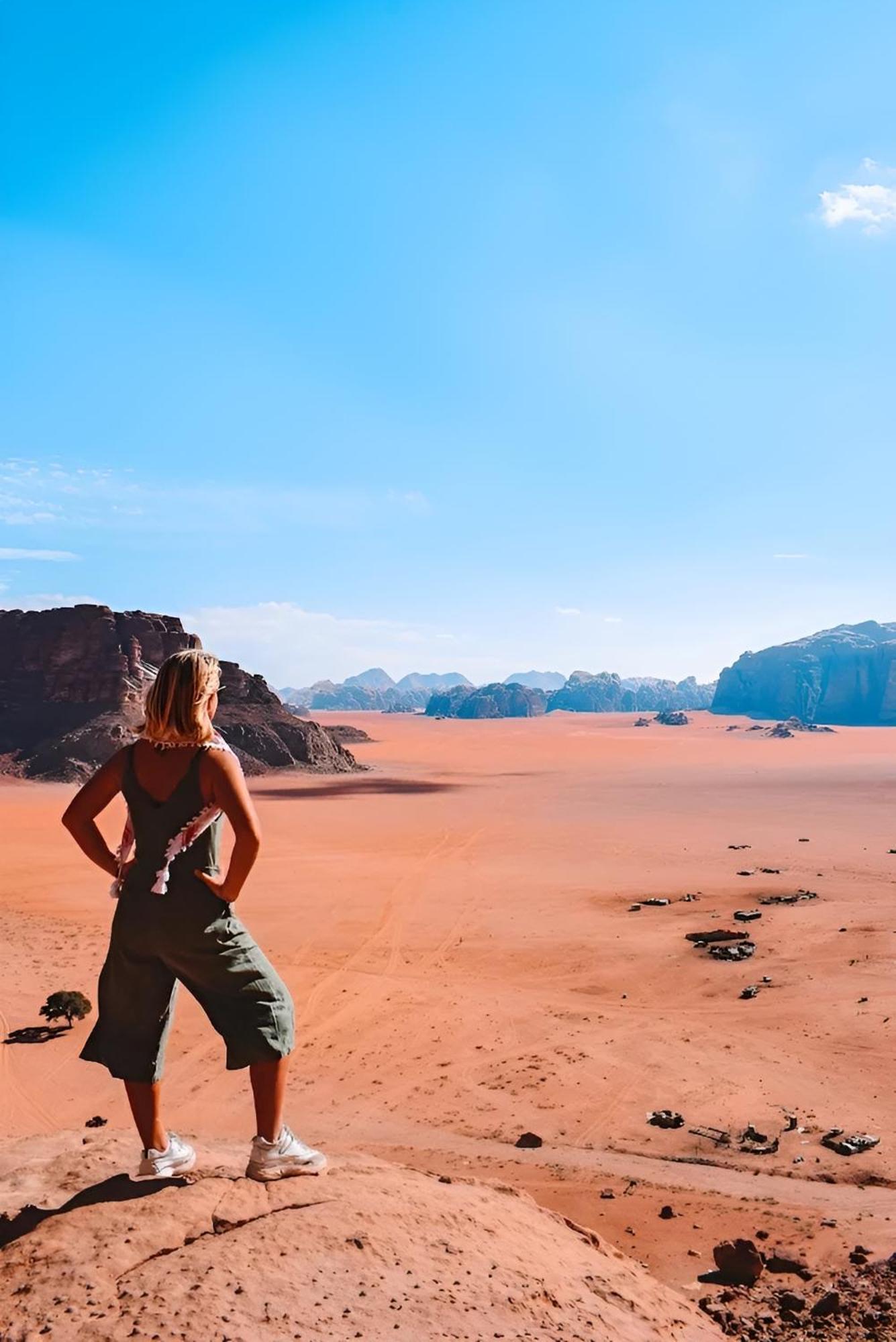 ホテル Wadi Rum Caeser Camp エクステリア 写真