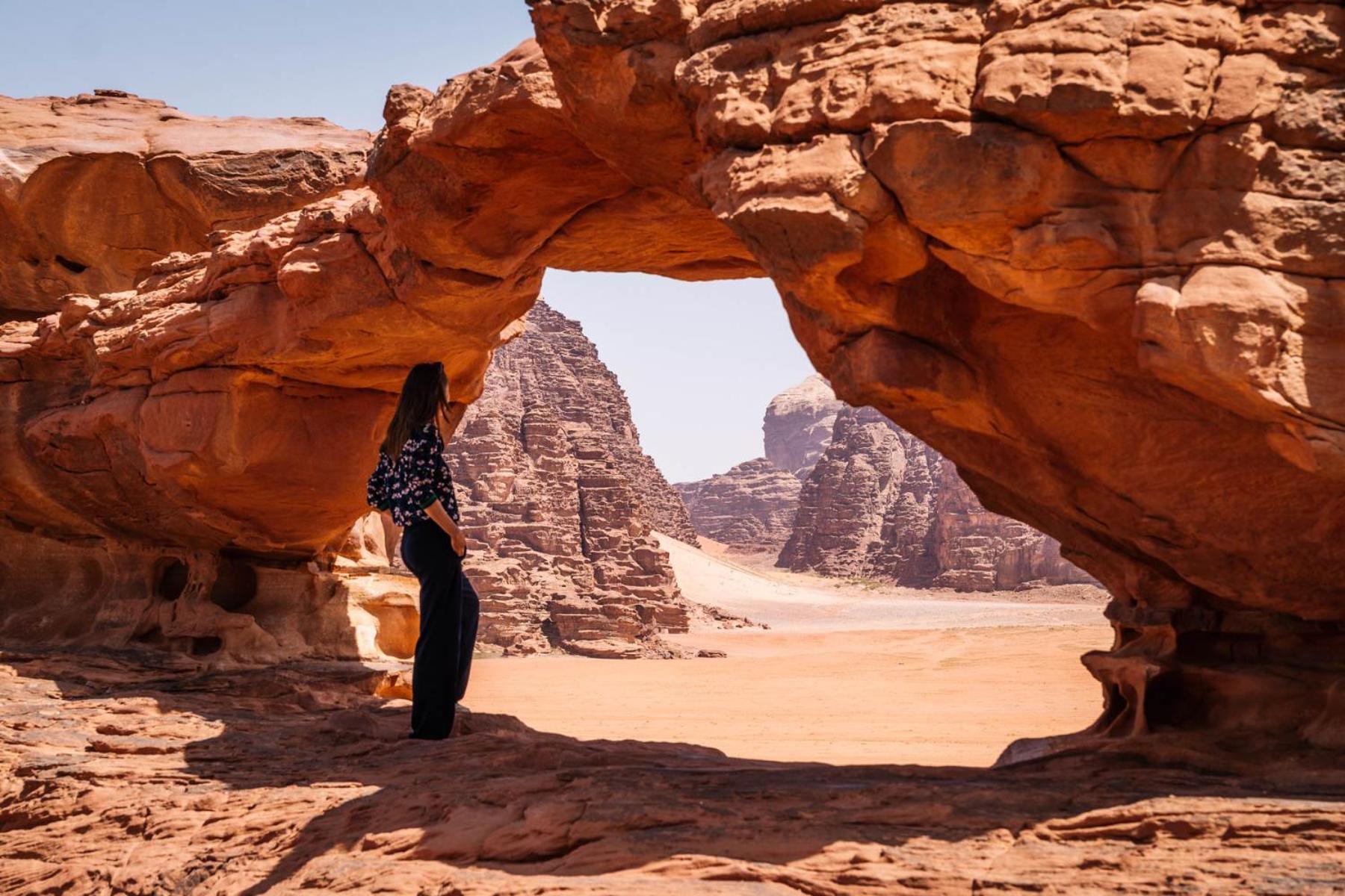 ホテル Wadi Rum Caeser Camp エクステリア 写真