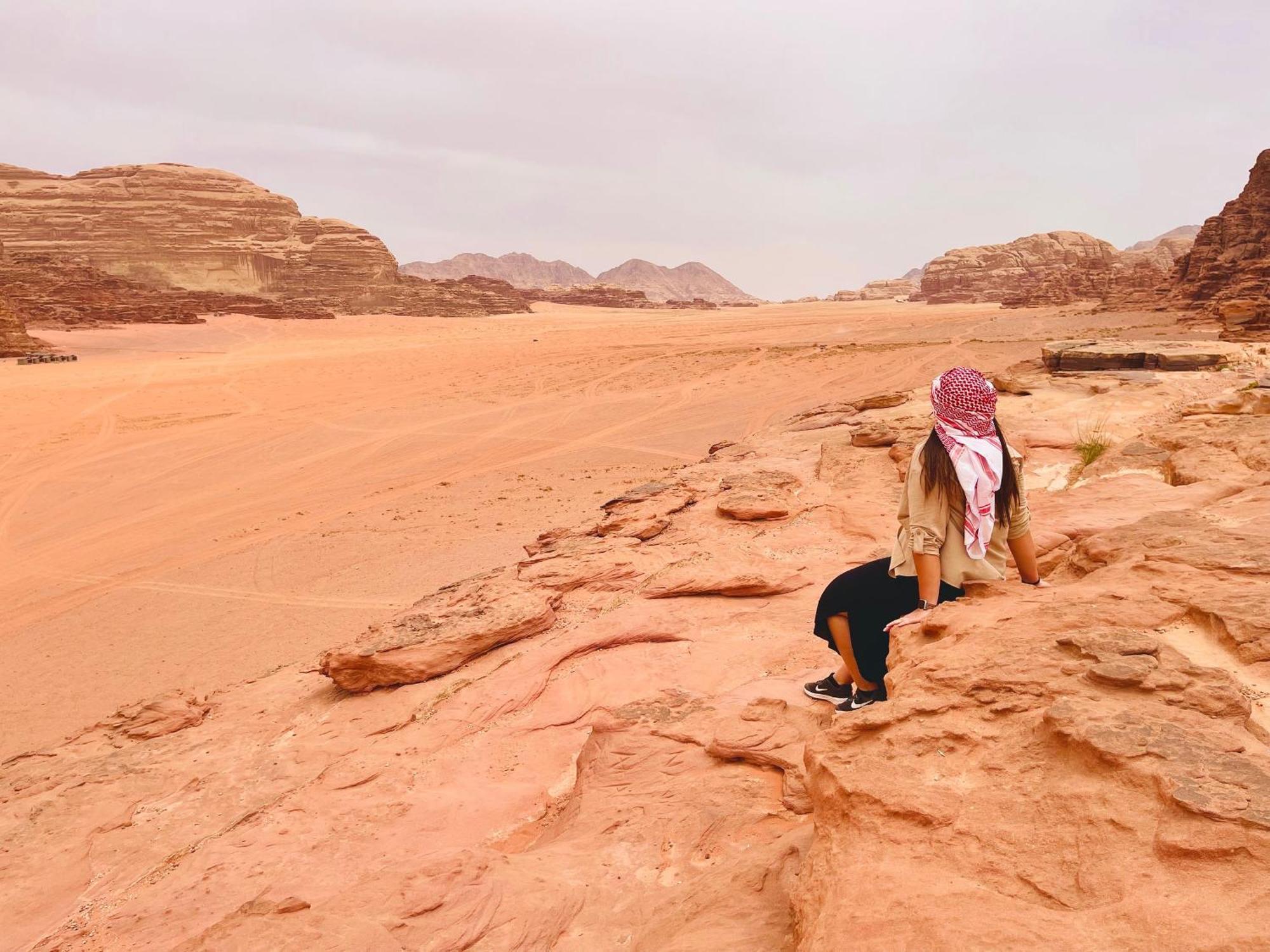 ホテル Wadi Rum Caeser Camp エクステリア 写真