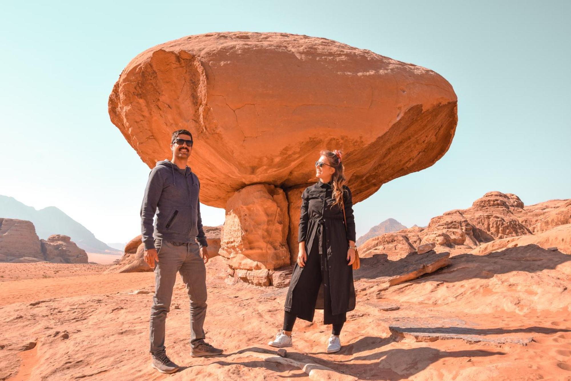 ホテル Wadi Rum Caeser Camp エクステリア 写真